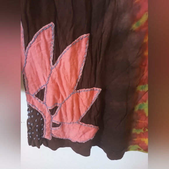 Women's Long Sleeve Tie Dye Dress size Small - Picture 5 of 5